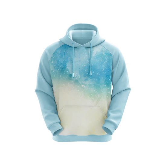 Hoodie with Sublimated Front