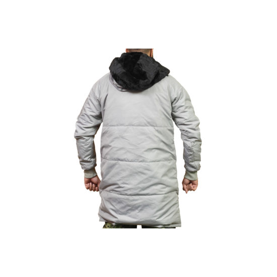 Winter Coat for Men with Fur in Hood
