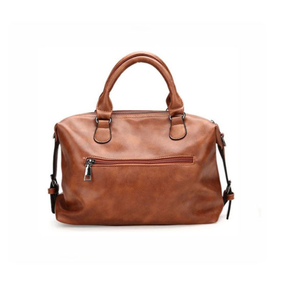 Brownish Leather Ladies Bag