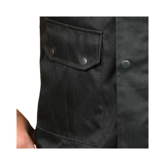 Multi Pocket Slim Fit 600 D Parka Jacket